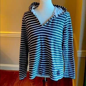 Beyond Yoga striped hoody